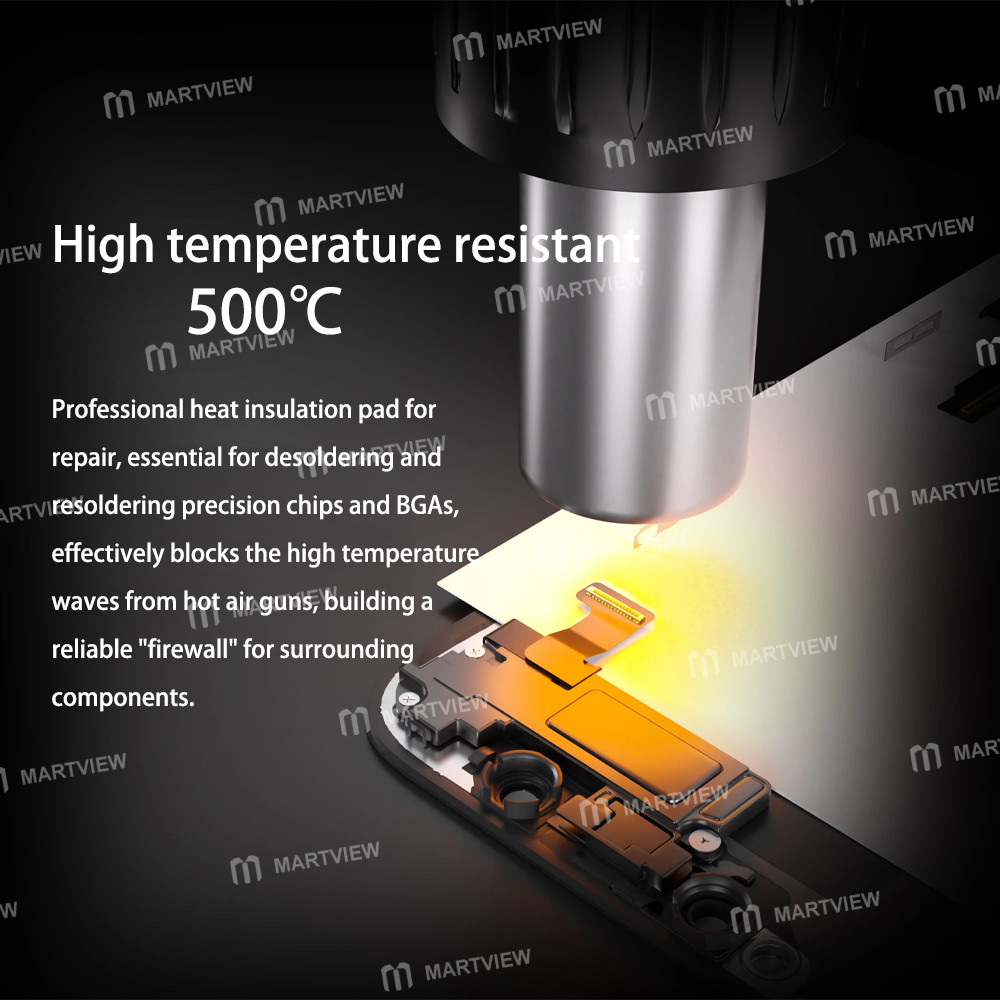 dusty row-10-lcd-screen-ic-transplant-protective-thermal-safety-insulation-pad-2