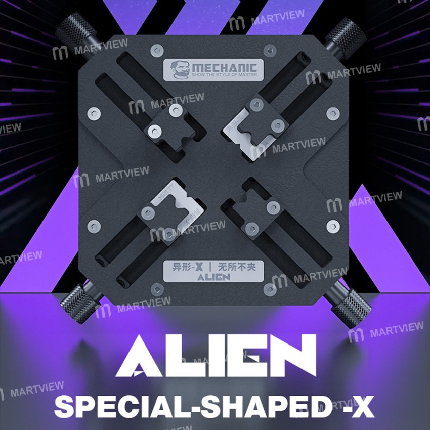 mechanic alien-special-shaped-x-360-rotation-universal-contract-mobile-motherboard-fixture-2