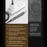 Qianli MEGA-IDEA 20W 115 Series Quick Charge Nano Electric Iron for PCB Welding Repair