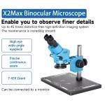 xinzhizao x2-max-7-45x-synchronous-zoom-binocular-stereo-microscope-with-aluminum-alloy-base-2