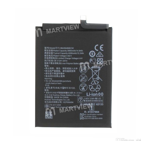 Battery Replacement for Mate 10 / Mate 10 Pro / P20 Pro HB3436486ECW - Grade AAA quality