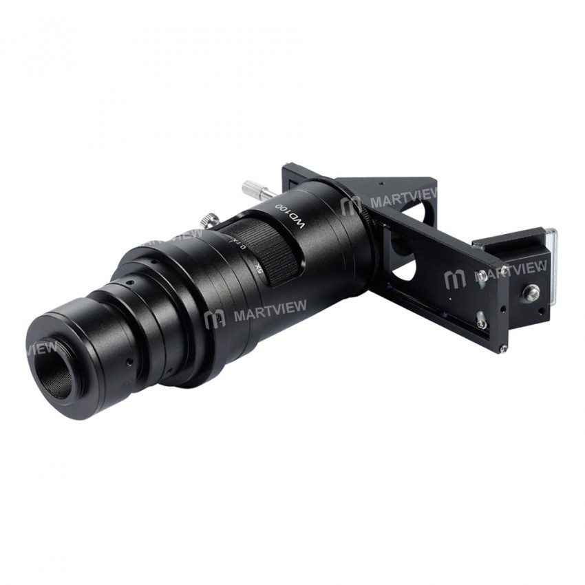 0.7X-5X C-Mount 3D Large Field Zoom Lens for HDMI VGA Industrial Electronic Microscope Camera