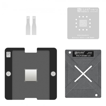 Amaoe U23 0.12mm CPU BGA Reballing Stencil Platform Set for Qualcomm Snapdragon 4Gen2 SM4450