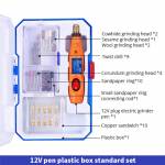 HiLDA JD5208 220V Mini Electric Grinder Jade Carving Polishing Micro Drill Engraving Pen Rotary Tool