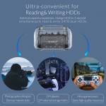 Orico 2 Bay SATA to USB 3.1 Transparent External HDD Docking Station for 2.5 / 3.5 inches HDD SSD