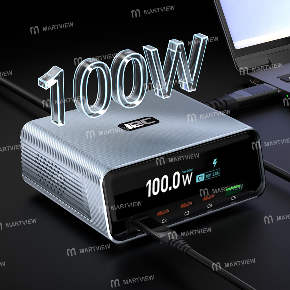 i2c a08-100w-fast-charging-colorful-large-screen-smart-display-desktop-charging-monitor-11