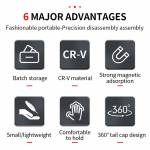 luxianzi 27-in-1-concealed-hand-screwdriver-set-with-13pcs-dual-head-bit-for-mobile-phone-repair-4