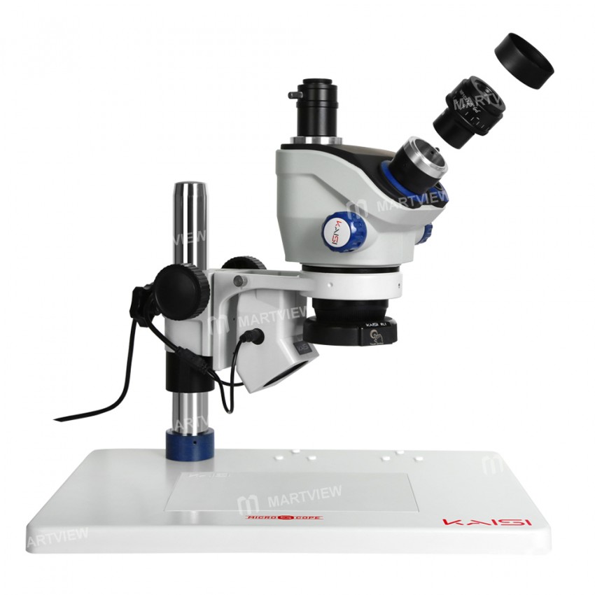 kaisi tx-350e-ver12-7x-50x-microscope-zoom-stereo-microscope-5