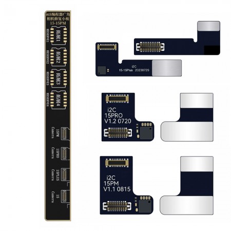 i2C i6S Programmer Rear Camera Repair Small Board & Flex Cable for iPhone 15 Series
