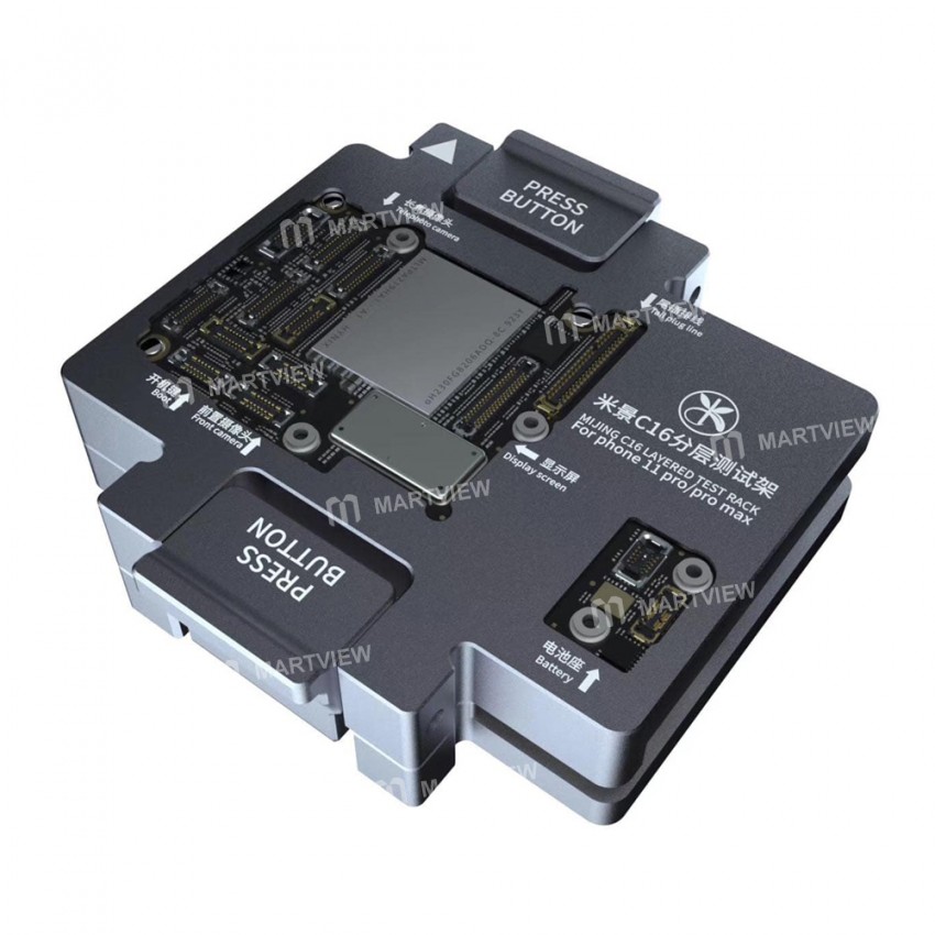 MiJing C16 Layering MainBoard Test Fixture for iPhone 11 Pro / 11 Pro Max