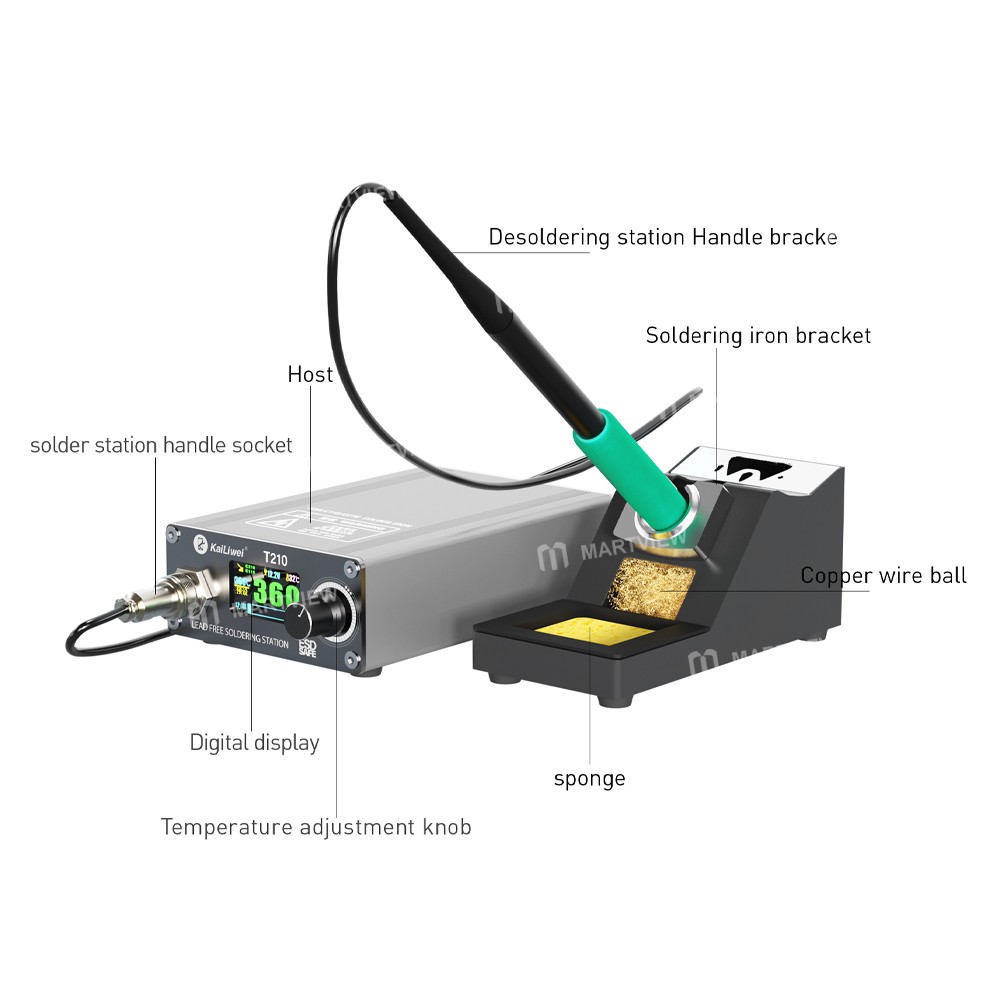 kailiwei t210-adjustable-constant-temperature-digital-display-soldering-station-6