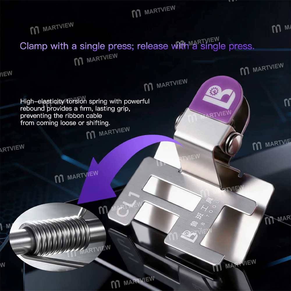 lb tool-cl1-fpc-cable-fixing-clip-for-fpc-cable-pcb-soldering-repair--2pcs-6