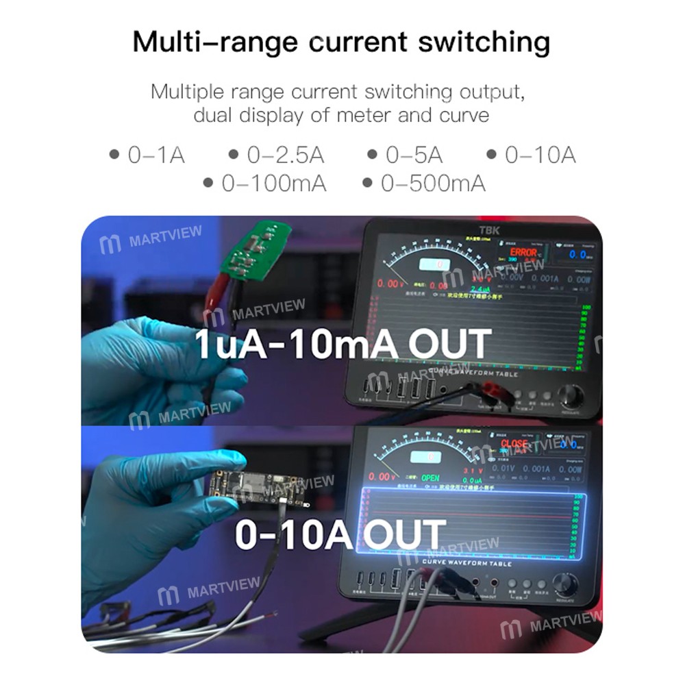 tbk d7-multifunctional-curve-waveform-meter-with-electric-soldering-iron-function-6