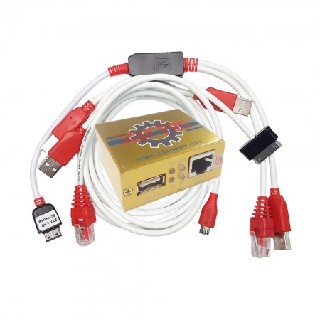 Z3X Pro Gold Color Box With Cable Set (4pcs) - Without Card