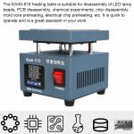 Kaisi 818 Adjustable Temperature Heating Station for BGA Rework / Cellphone Frame Disassemble
