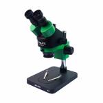 Relife RL-M3T 0.7-4.5X Trinocular HD Stereo Microscope - Green