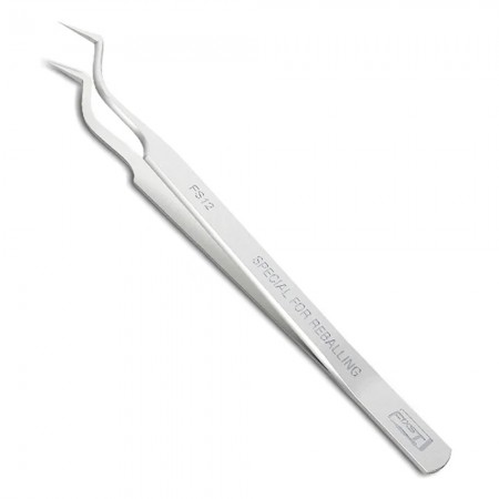 Fixst FS-12 Stainless Steel Chip Reballing Tweezers for Tinning Positioning