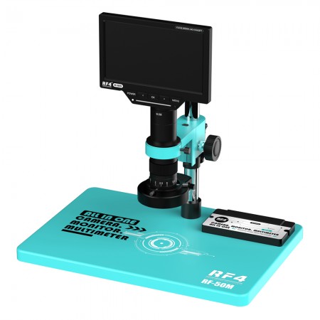 RF4 RF-50M PCB Welding Repair HD Digital Microscope Provides Multimeter Function