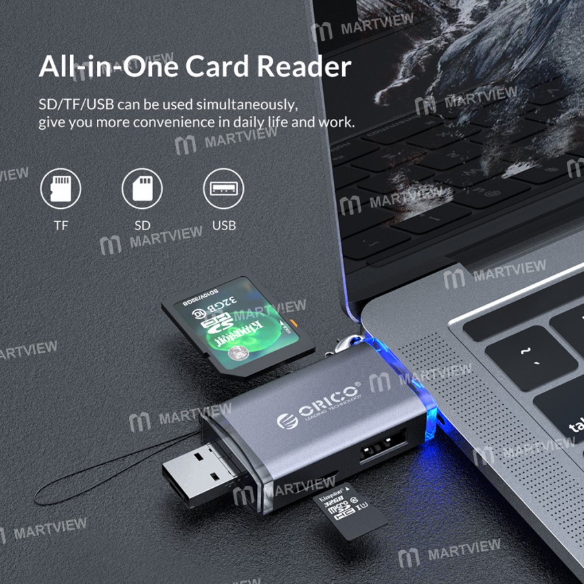 Orico 2CR61 / 3CR61 6-in-1 Portable Card Reader