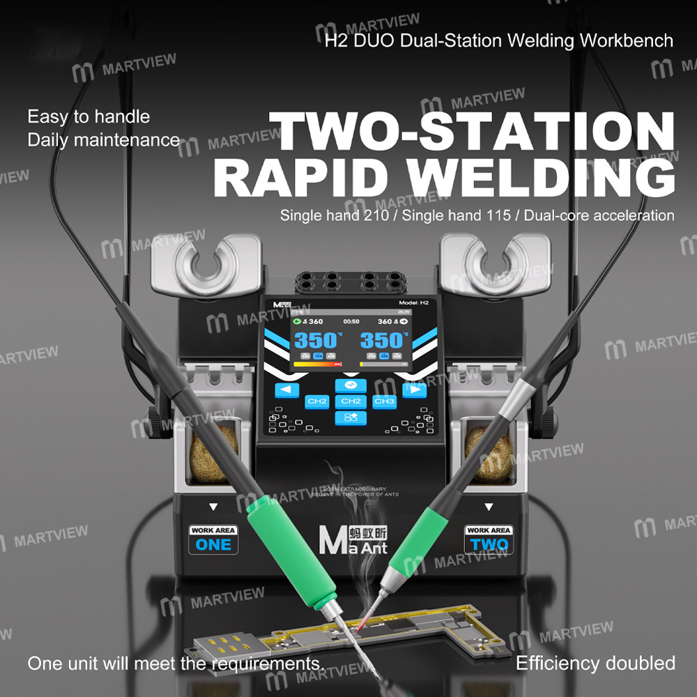 maant h2-duo-200w-intelligent-dual-handle-soldering-station-compatible-with-c115-c210-c245-6