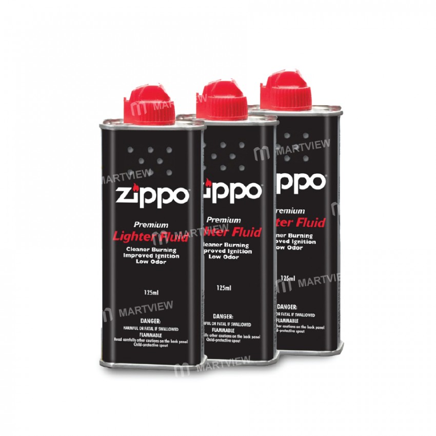 Zippo Premium Lighter Fluid Cleaning Purpose 125ml Martview