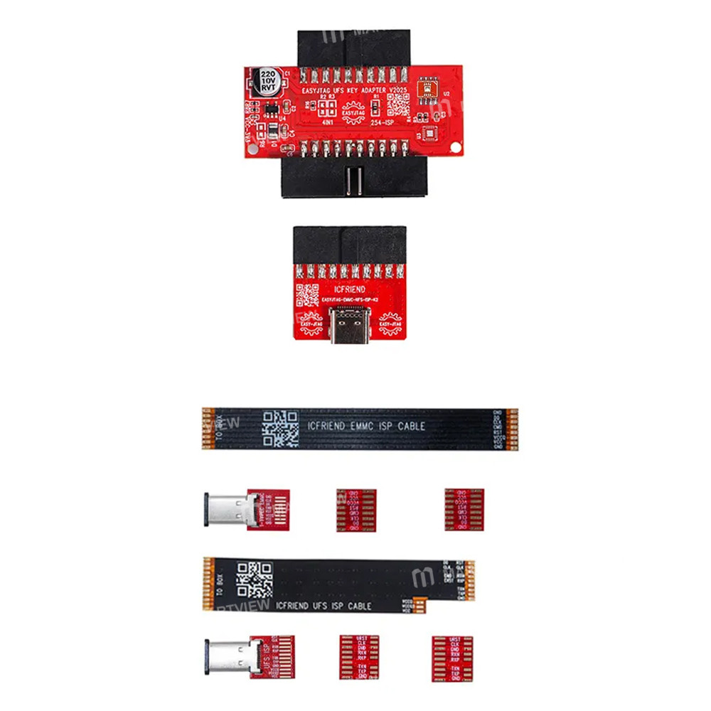 ICFriend EMMC UFS Cable Kit Support ICFriend 2-in-1 / 3-in-1 / 4-in-1 / 6-in-1 Modify FPC ISP Cable