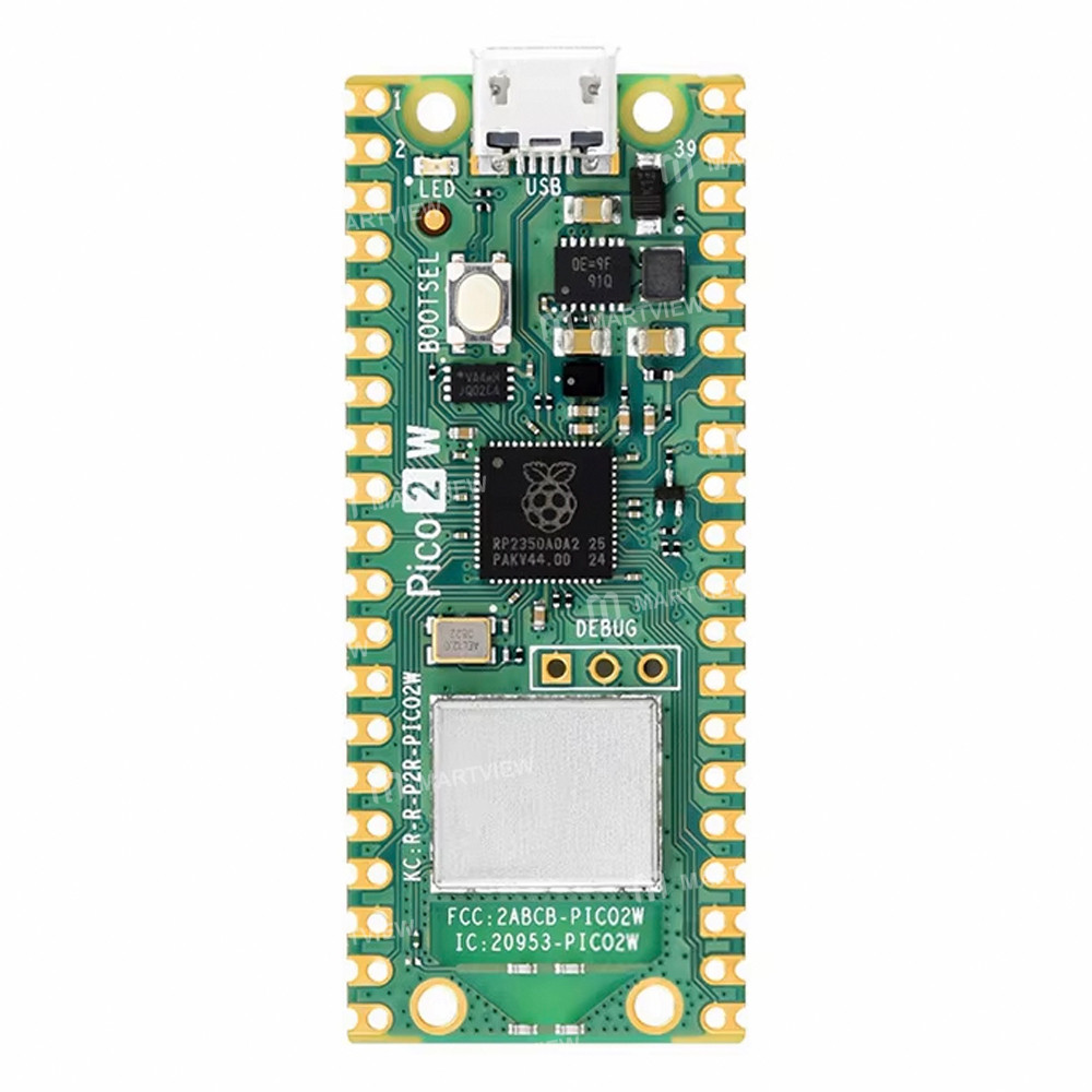 raspberry pi-pico-2w-dual-core-mini-development-board-supports-wifi-bluetooth-communication-features
