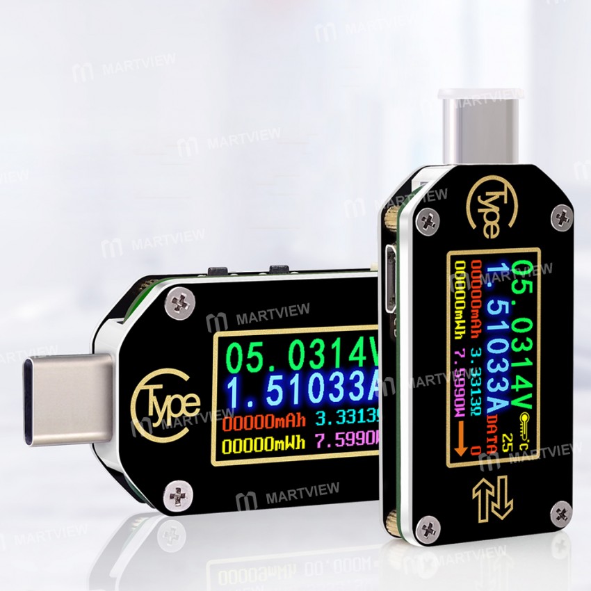 TC66 / TC66C Type-C PD Trigger Voltmeter Current Meter Tester Multimeter