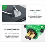 Relife RL-M5T-B1 0.7-5X Continuous Zoom Trinocular Microscope with HD Camera & LCD Display