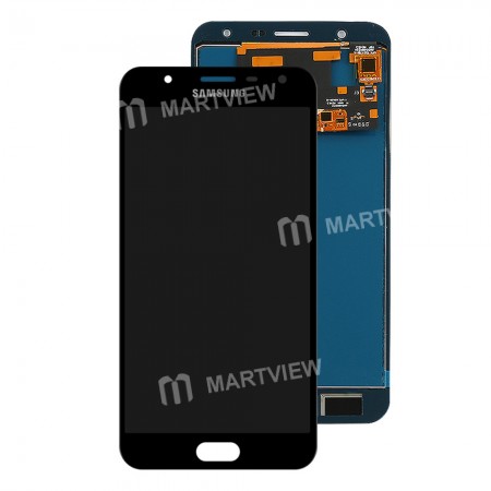 TFT LCD Display Touch Screen Digitizer Assembly Replacement for Samsung Galaxy J7 Duo 2018 J720 - Black