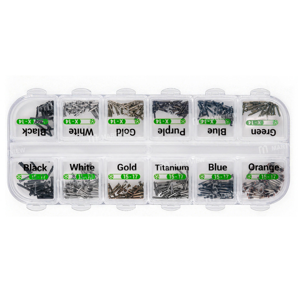 2uul sc13-8-color-pentalobe-charging-port-screws-kit-for-iphone-x-17-pro-max--360pcs-1