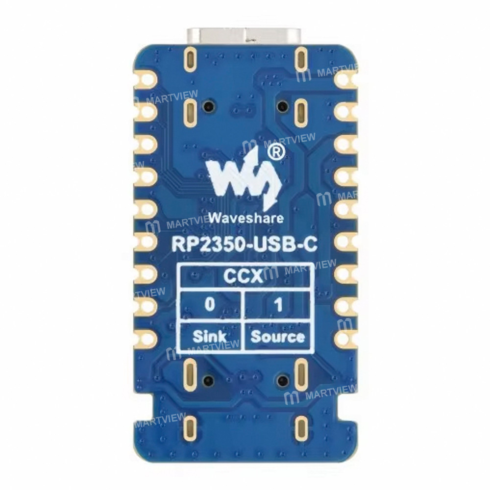 rp2350 usb-c-rp2350-usb-cm-mini-development-board-with-type-c-port-based-on-raspberry-pi-rp2350a-5