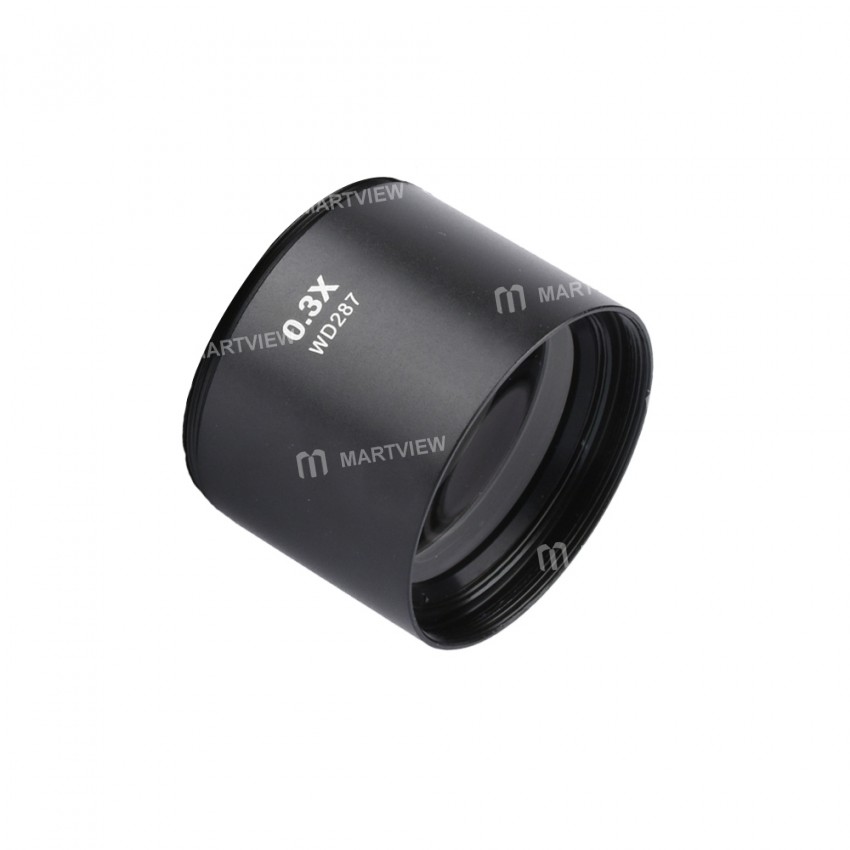 0.3X 48mm Stereo Microscope Barlow Adapter Lens