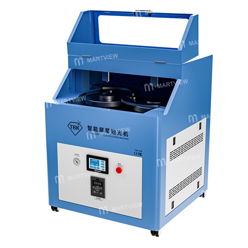 TBK 938 Multi-station Mobilephone Screen Water Mill Polishing Machine Built-in Silent Air Pump