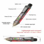 UNI-T UT12E / UT12M 24V-1000V Non-Contact Electric Test Pen