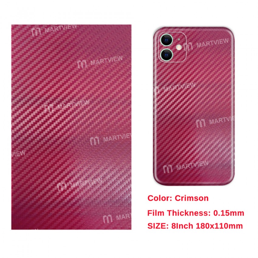 Universal 8inch Carbon Fiber Mobile Phone Back Film for Martview SP-01 Intelligent Cutting Machine -