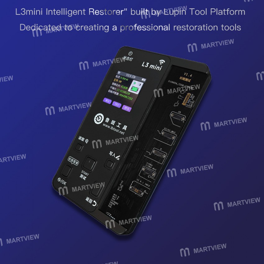 luban iphone-x-to-12pro-max-earpiece-repair-cable-set-for-luban-l3-mini-repair-instrument-4