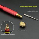 Amaoe Aluminum 3D Replaceable Batch Head Screwdriver
