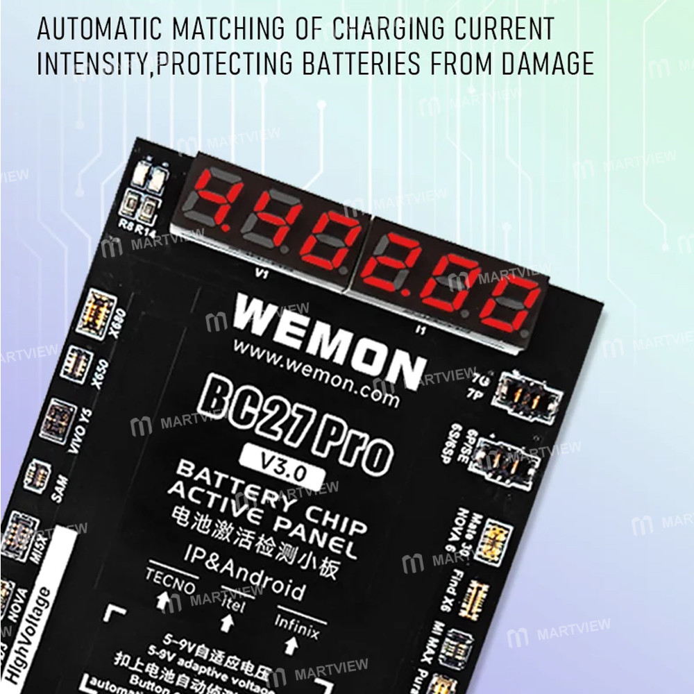 wemon bc27-pro-5v-9v-battery-activation-detection-board-for-iphone-6-17pm-95-android-phones-5