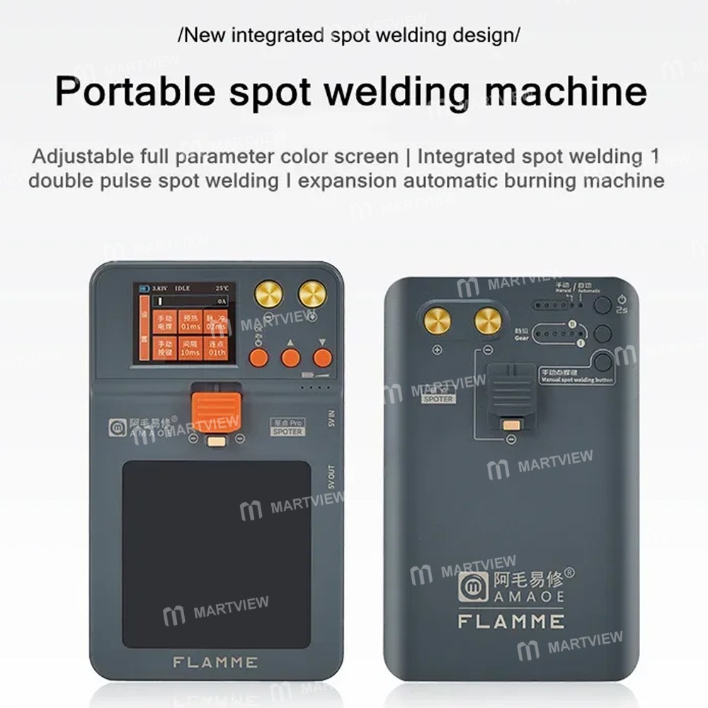 amaoe star-point-spoter-spoter-pro-double-pulse-portable-battery-nickel-sheet-spot-welding-machine-4