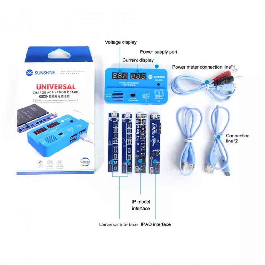 Sunshine SS-909 Universal Battery Activation Circuit Board for iPhone Samsung Huawei iPad