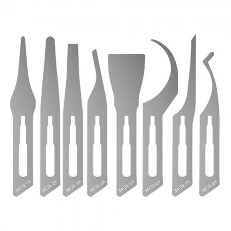 Mechanic MCN Serries Hand Polished Motherboard Degumming Blade Set for Mobile Phone Repair