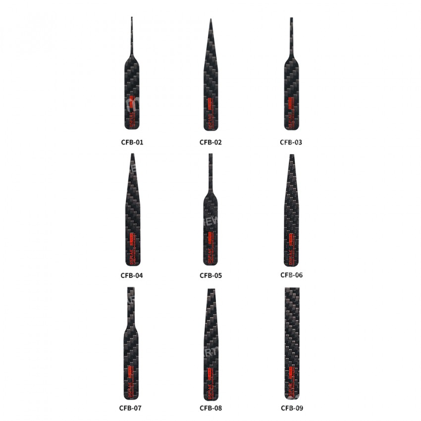 Dspiae CFB Series Special-shaped Carbon Fiber Polishing Plate