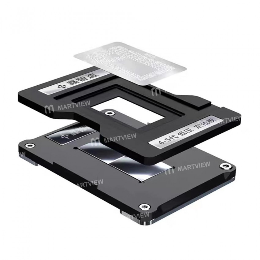 XinZhiZao CPU Reballing Stencil Kit for Macbook Chips