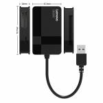 Lenovo D302/D303 Multifunction 4-in-1 USB 3.0 5Gbps Card Reader Support SD/TF/CF/MS Card