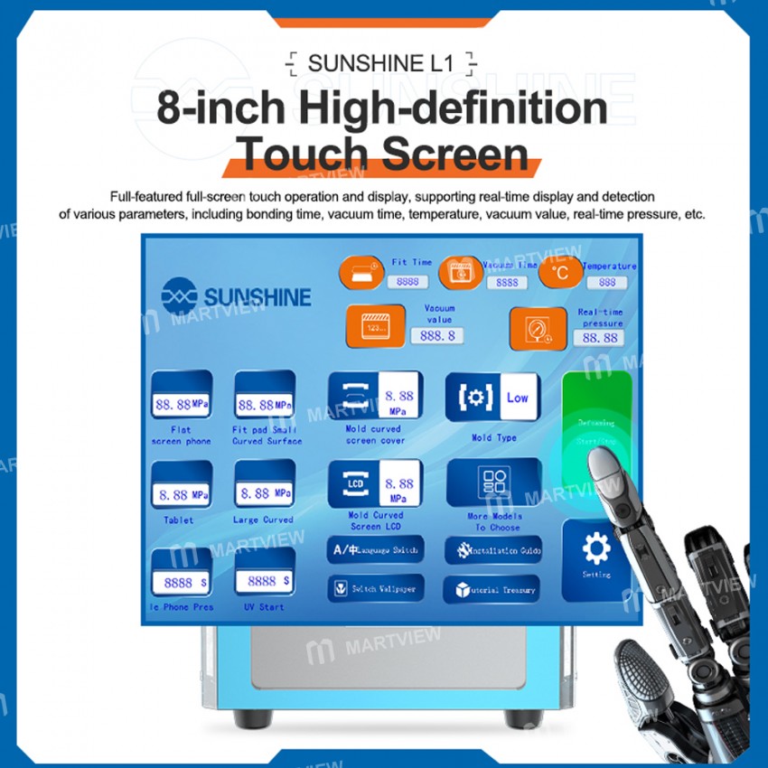 sunshine l1-5-in-1129-inch-smart-lcd-laminating-split-machine-8