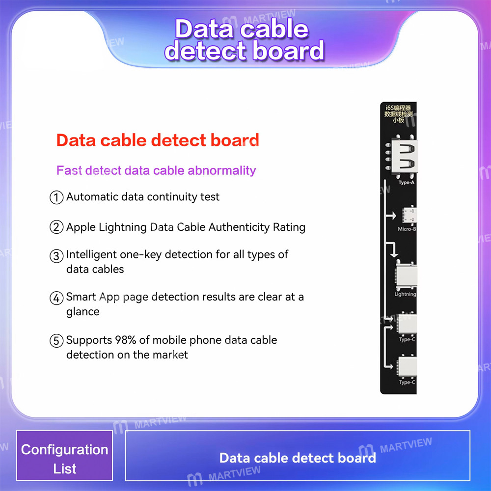 i2c a8s-i6s-programmer-battery-dot-matrix-original-color-earpiece-camera-face-id-repair-boards-12