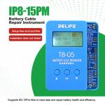 relife tb-05-v90-battery-repair-instrument-for-iphone-8-to-15pro-max-battery-data-cycles-recovery-7