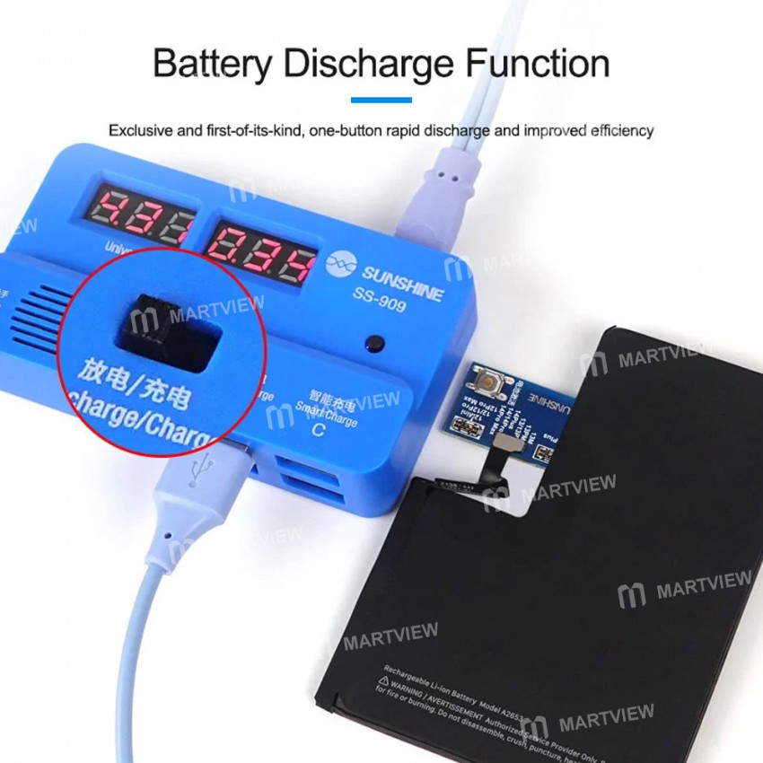 sunshine ss-909-v90-universal-battery-intelligent-activation-board-for-iphone-15-series-android-5