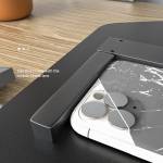 TBK Laser Handset Camera Lens Metal Protection Cover for iPhone 8 to 13 Pro Max - 11Pcs